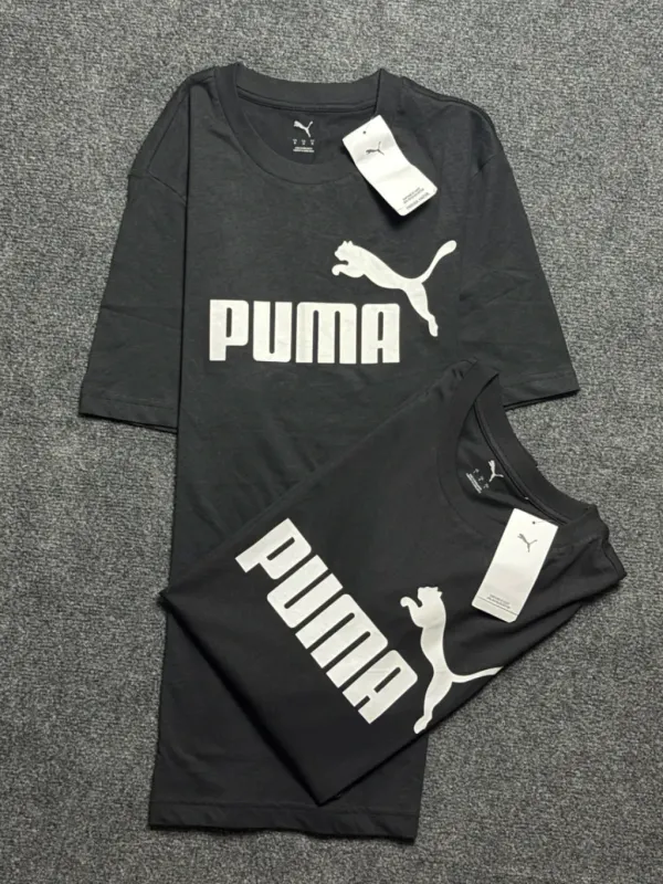 CAMISETA PUMA BIG LOGO PRETA